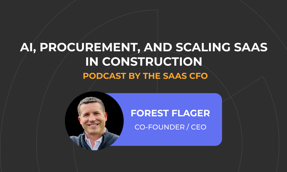AI, Procurement, and Scaling SaaS in Construction Background Image