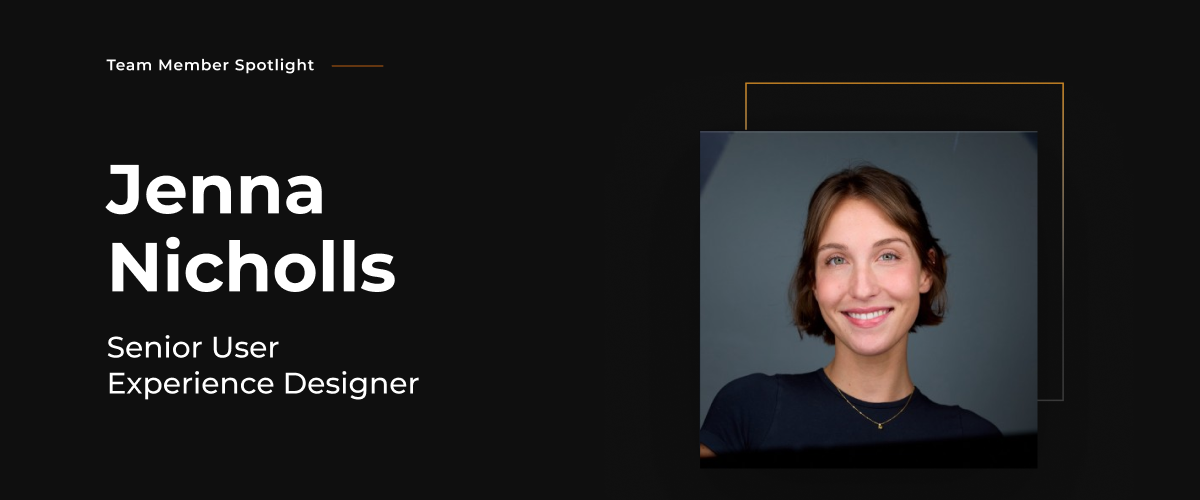 Team Member Spotlight - Jenna Nicholls Background Image