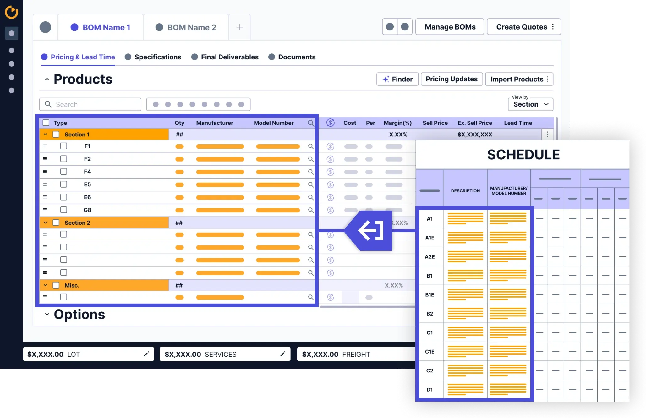 Updated_Parspec product page Extracted Schedule