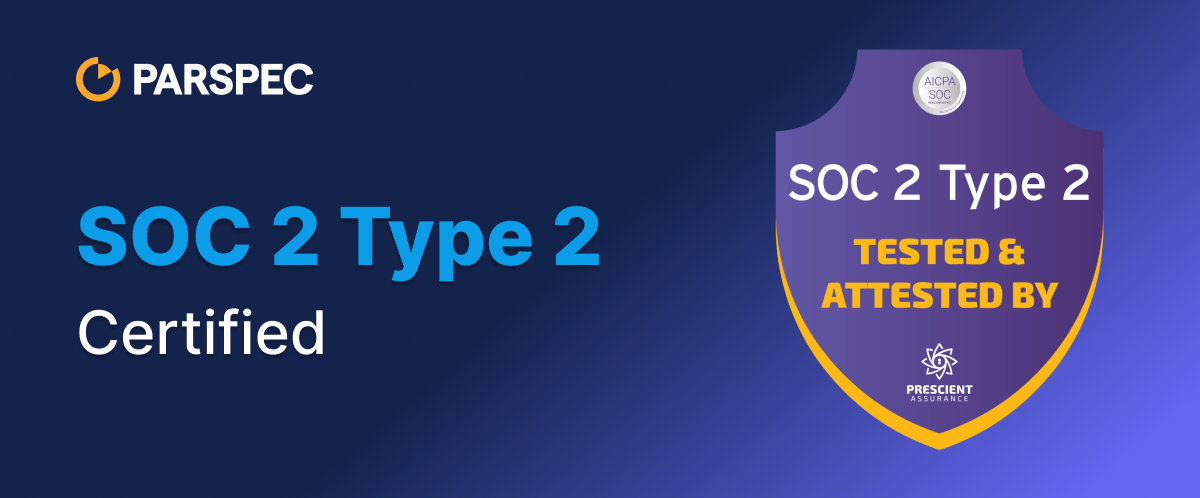 Parspec Achieves SOC 2 Type 2 Compliance